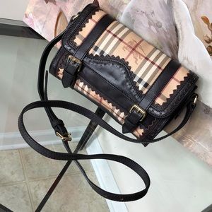 Authentic Burberry haymarket crossbody